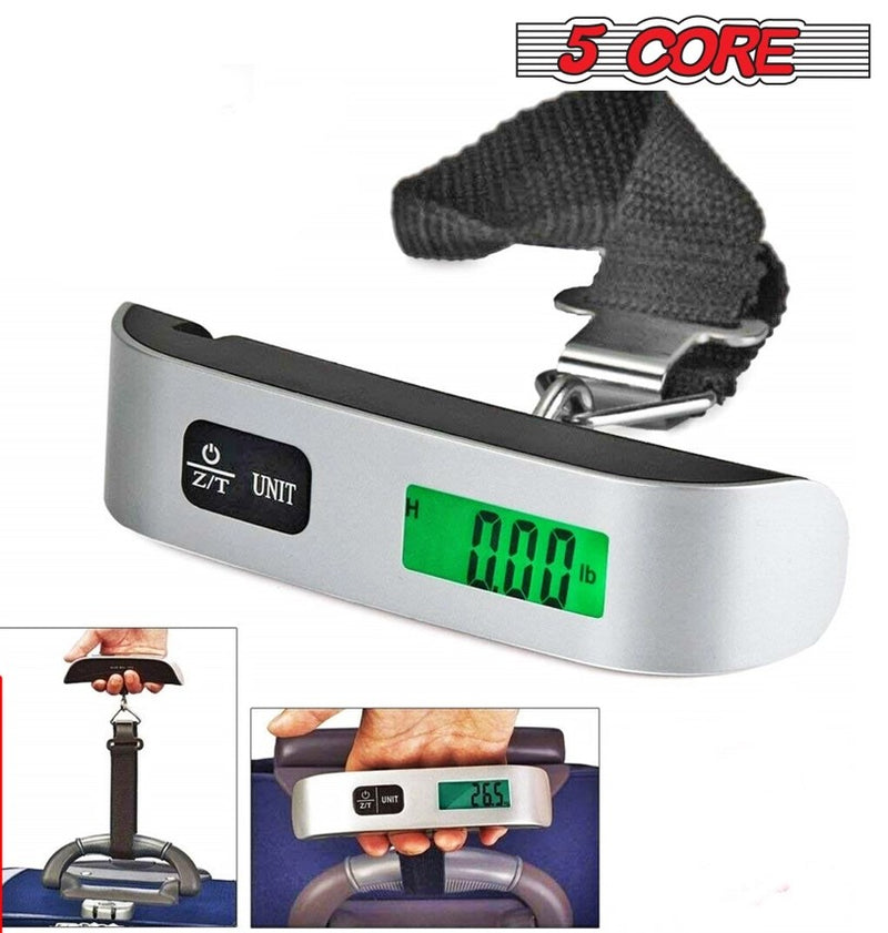 Portable Digital Luggage Scale 110lbs Capacity - Perfect for Travelers!