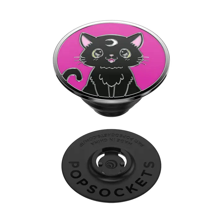 PopSockets Phone Grip - Enamel Black Cat Magic