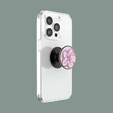 PopSockets Phone Grip - Enamel Glitter Cherry Blossom