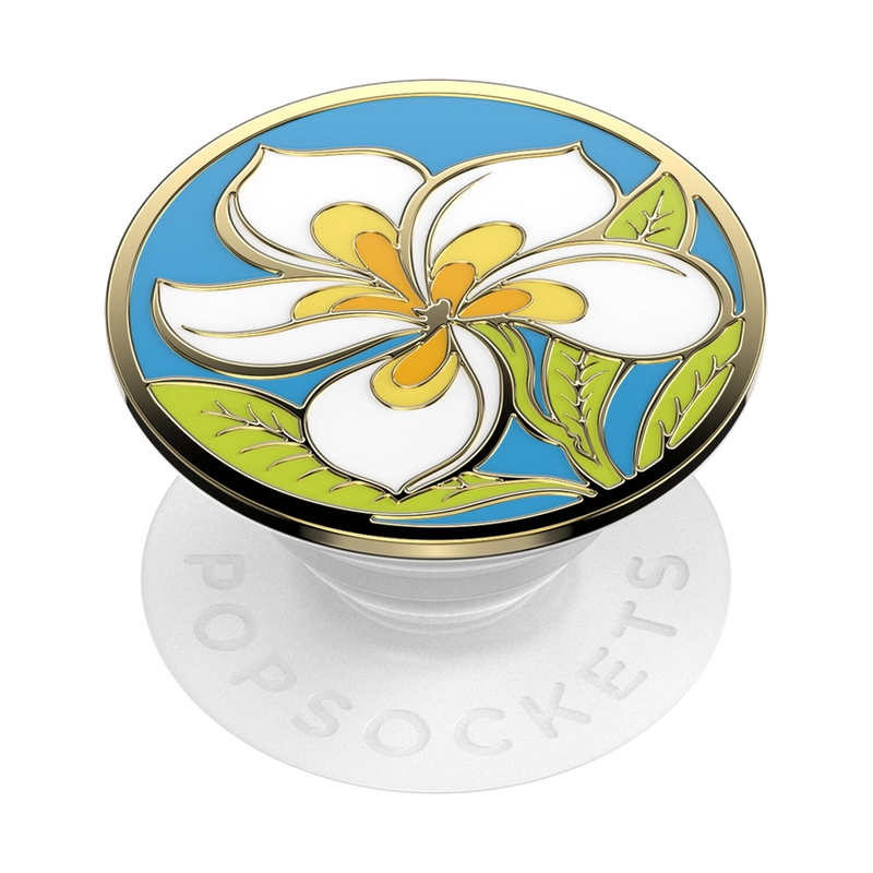 PopSockets Phone Grip - Enamel Plumeria