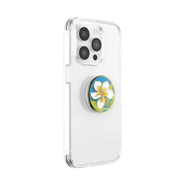 PopSockets Phone Grip - Enamel Plumeria