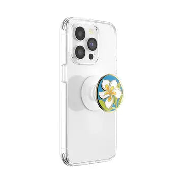 PopSockets Phone Grip - Enamel Plumeria