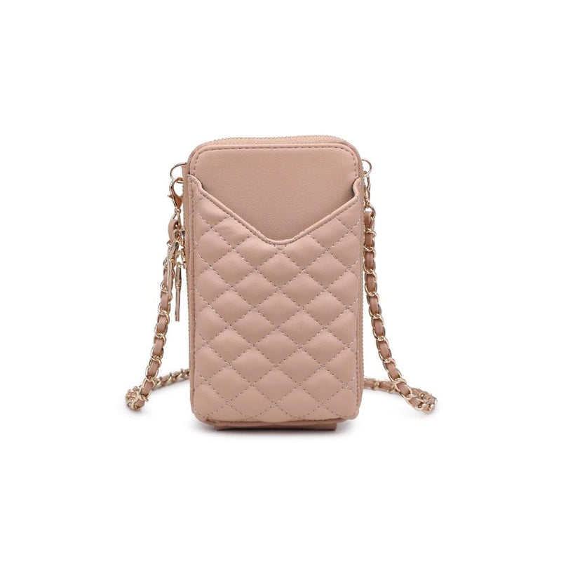 Bodie Quilted Cell Phone Crossbody - Vegan Leather