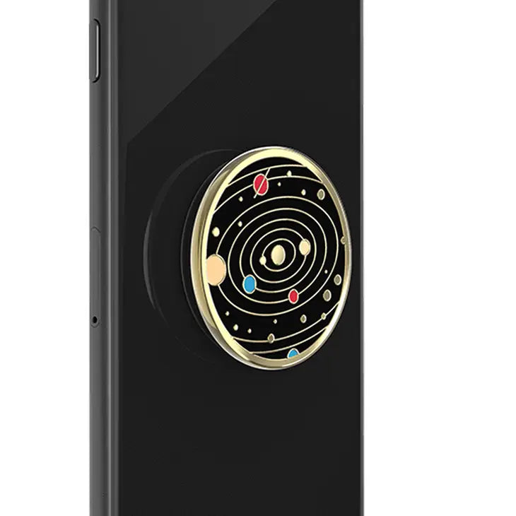 Popsockets Enamel Solar Flare Black