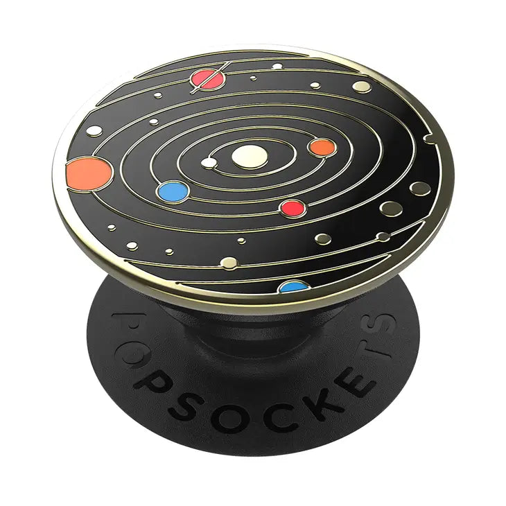 Popsockets Enamel Solar Flare Black