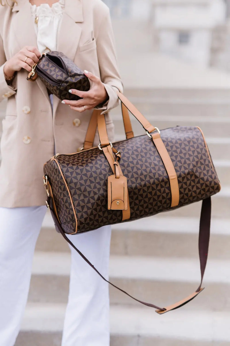 Bella Travel Overnighter Duffle Bag (2-piece set)