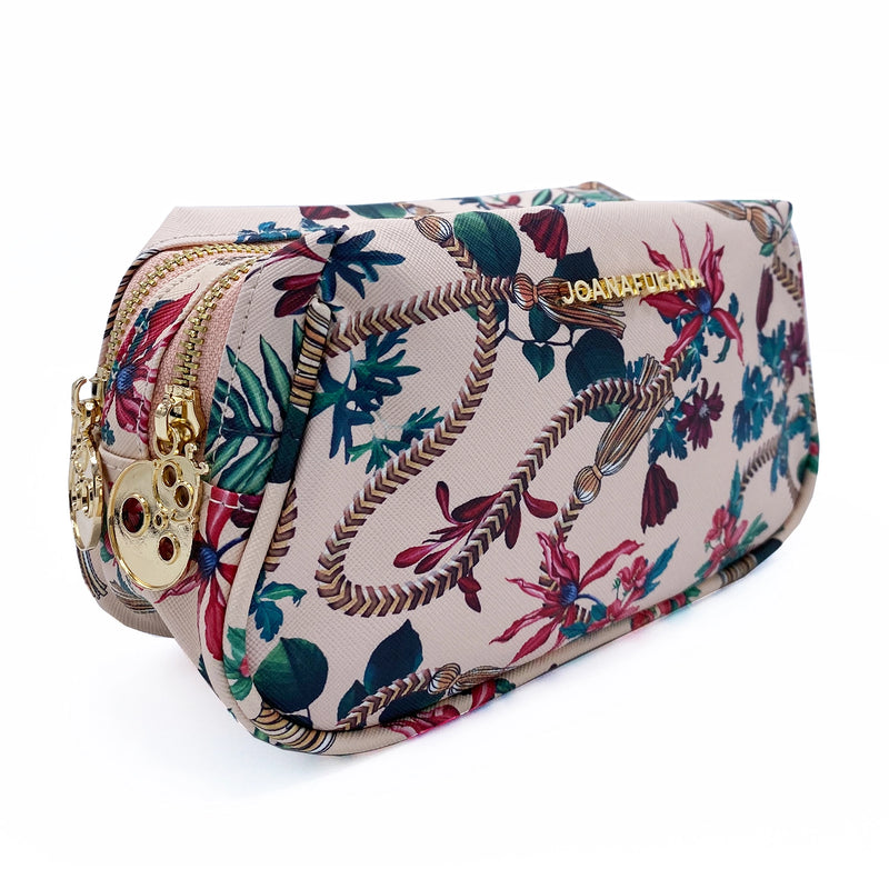 Joana Fulana™ Essential Wash Bag | Golden Tassel Collection - Nude