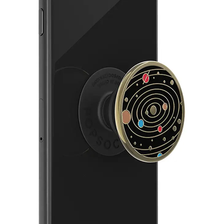Popsockets Enamel Solar Flare Black