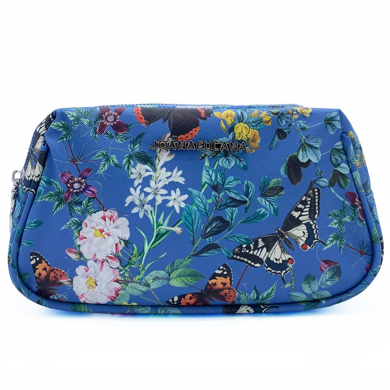 Joana Fulana™ Essential Wash Bag | Butterfly Spirit - Ocean Blue