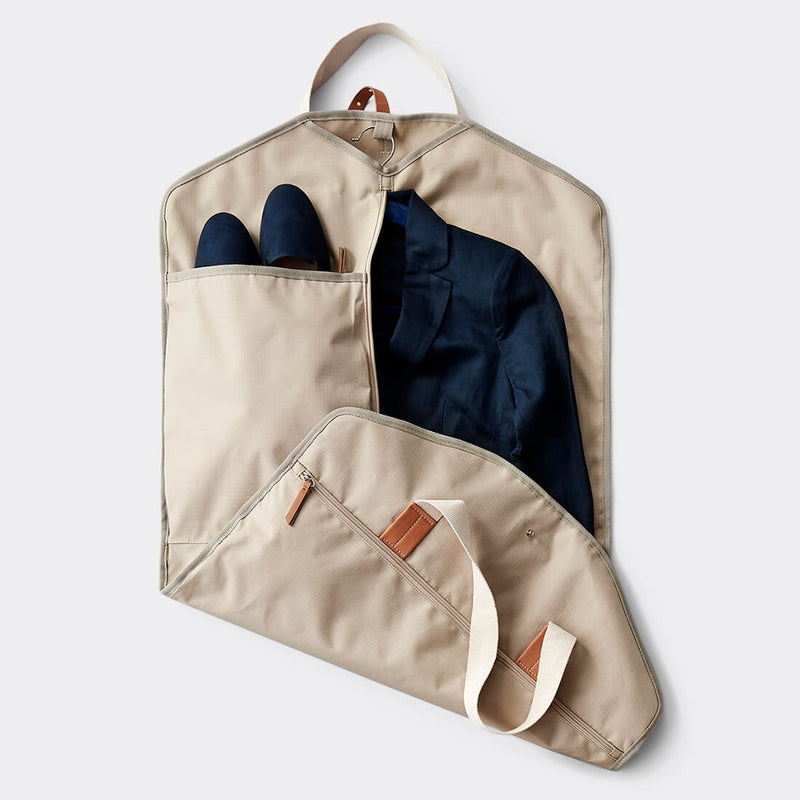 Travel Garment Bag, Pebble