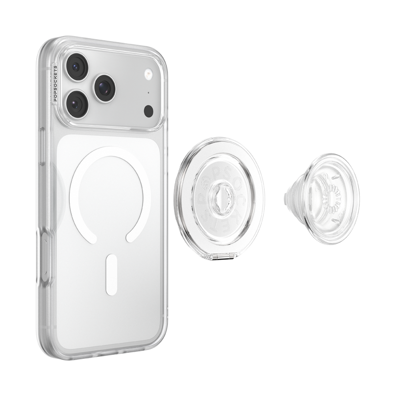 PopSockets MagSafe Kick Out Phone Grip & Stand – Clear