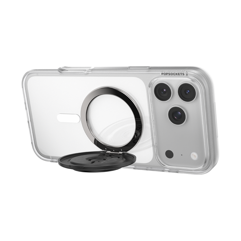 PopSockets MagSafe Kick Out Phone Grip & Stand – Radial Black