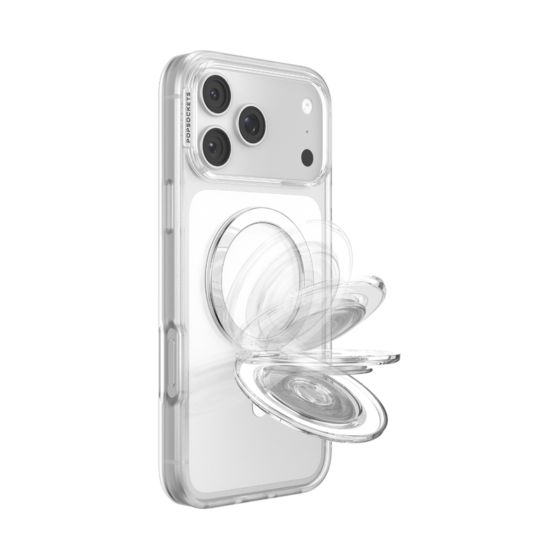 PopSockets MagSafe Kick Out Phone Grip & Stand – Clear