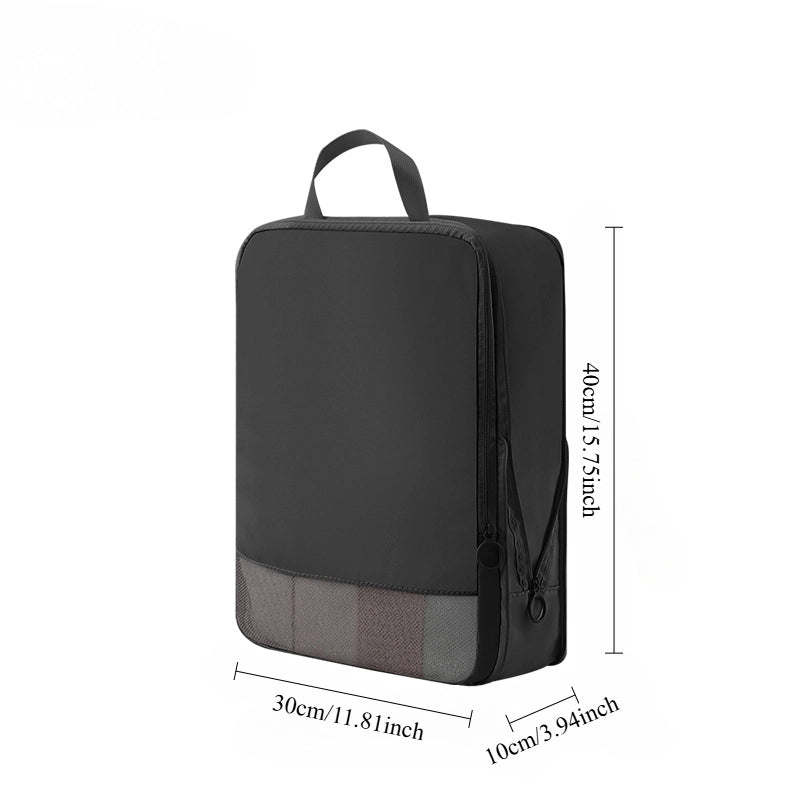 Compression Travel Storage Bag — Space-Saving Luggage Organizer (L)