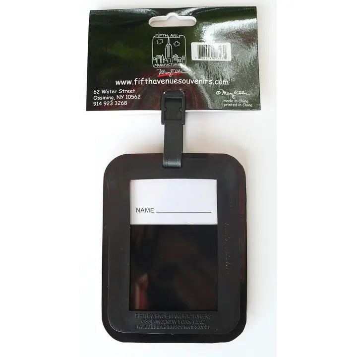 Los Angeles Palm Trees Luggage Tag | 3-D LA Souvenir Bag Tag