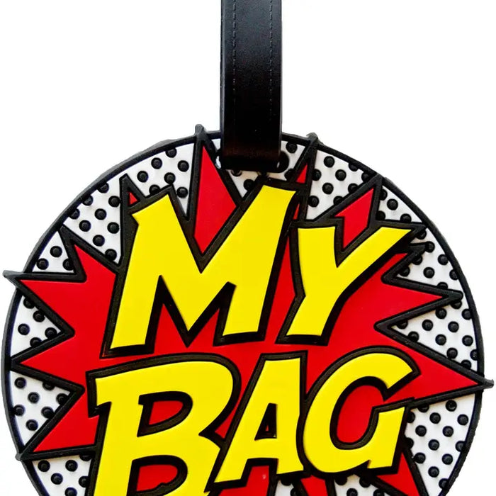Comic Book My Bag Luggage Tag