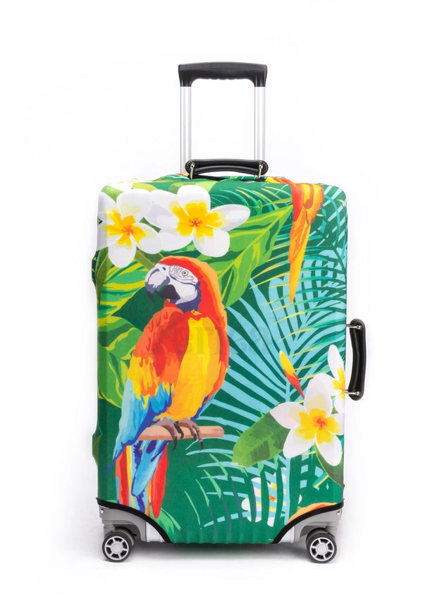 Luggage Cover - Tropical Parrot