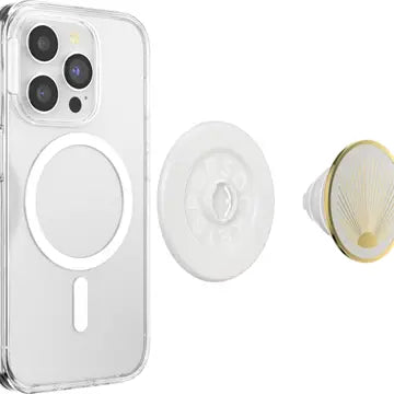 PopSockets MagSafe Grip – Enamel Radiant White