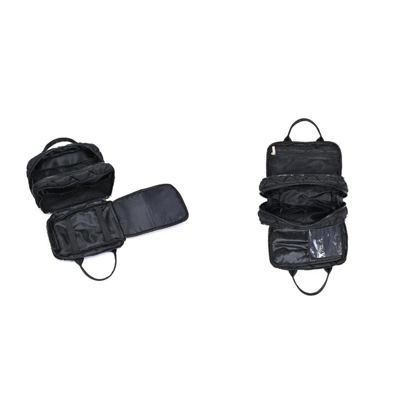 Quilted Travel Organizer | Cosmetic & Beauty Bag for Travel