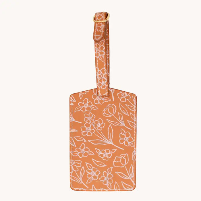 Terracotta Luggage Tag