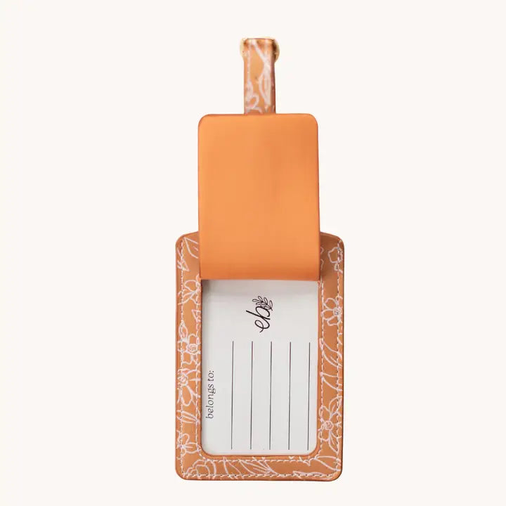 Terracotta Luggage Tag