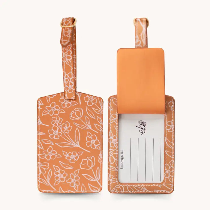 Terracotta Luggage Tag