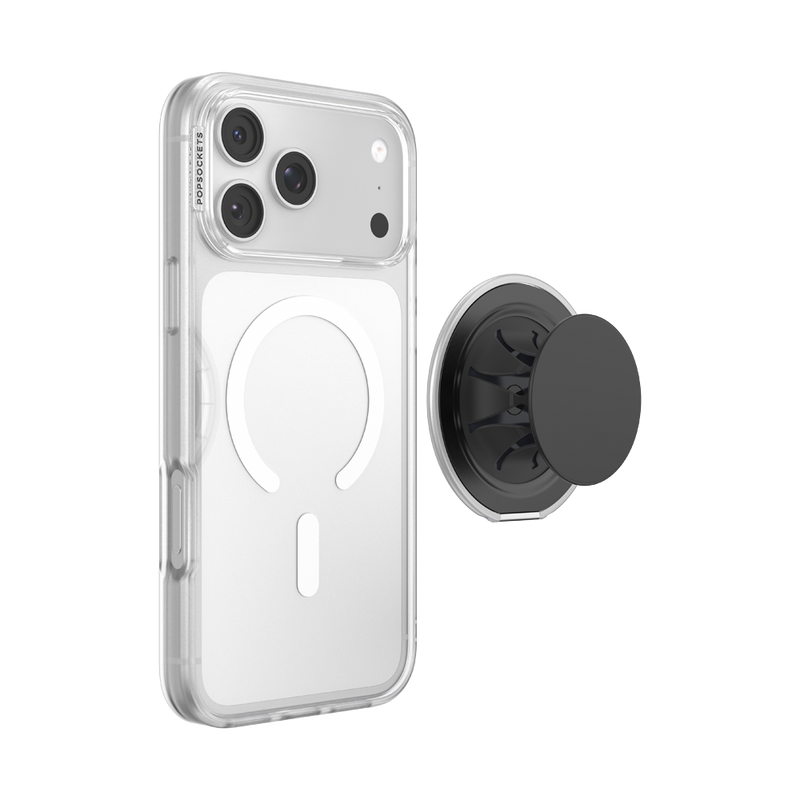 PopSockets MagSafe Low-Pro Phone Grip & Stand – Black