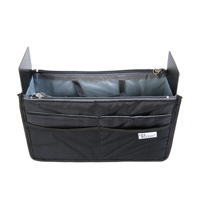 Handbag Insert Organizer - Chelsy Premium Black - Medium
