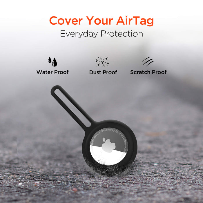 HyperGear AirCover Silicone Loop for AirTag 4 Pack Multi-Color